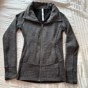 Brand new Lululemon Heathered Gray Jacket